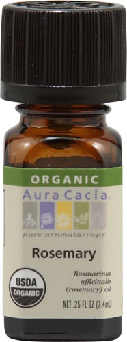 Comprar Aura Cacia Organic Pure Aromatherapy Oil Rosemary -- 0.25 fl oz
