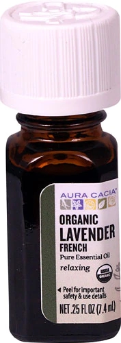 Comprar Aura Cacia Organic Pure Essential Oil Lavender French -- 0.25 fl oz