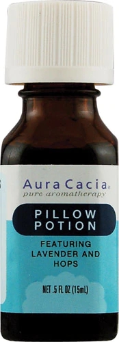 Comprar Aura Cacia Pure Aromatherapy Pillow Potion Lavender & Hops -- 0.5 fl oz