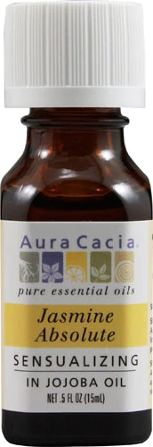 Comprar Aura Cacia Pure Essential Oil Jasmine Absolute in Jojoba Oil -- 0.5 fl oz