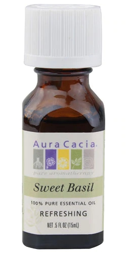 Comprar Aura Cacia 100% Pure Essential Oil Sweet Basil -- 0.5 fl oz