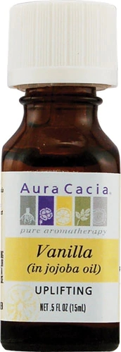 Comprar Aura Cacia Pure Essential Oil Vanilla in Jojoba Oil -- 0.5 fl oz