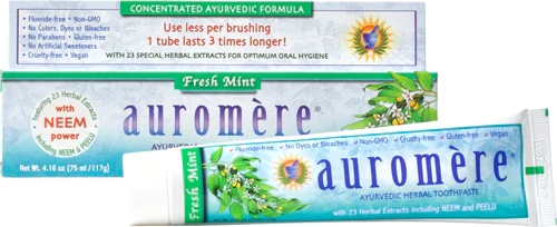 Comprar Auromere Ayurvedic Herbal Toothpaste Fresh Mint -- 4 oz