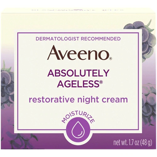 Aveeno Absolutely Ageless Restorative Night Cream -- 1.7 oz