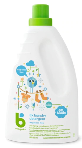 Comprar Babyganics 3X Laundry Detergent Fragrance Free -- 60 fl oz