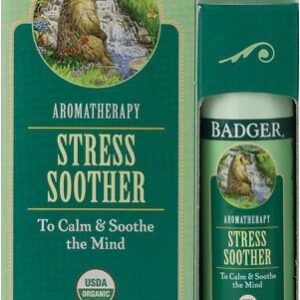 Badger Aromatherapy Stress Soother -- 0.6 oz
