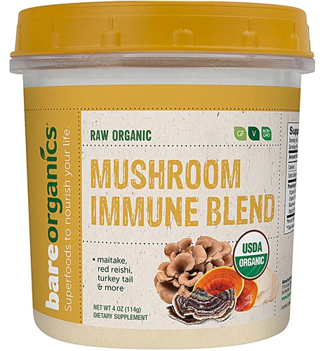 Comprar BareOrganics Mushroom Immune Blend Raw -- 4 oz