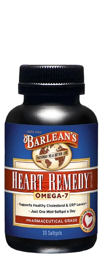 Comprar Barlean's Heart Remedy™ Omega-7 Supplement -- 30 Softgels
