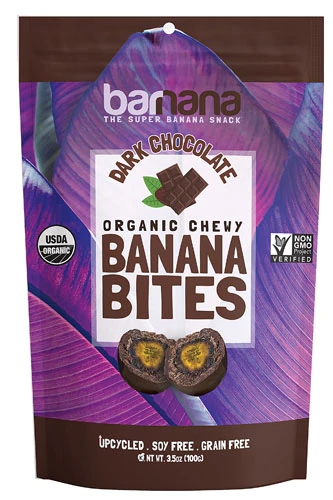 Barnana Chewy Banana Bites Organic Chocolate -- 3.5 oz