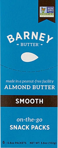 Comprar Barney Butter Almond Butter Snack Packs Smooth -- 6 Packets