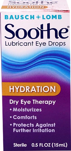 Comprar Bausch & Lomb Soothe Lubricant Hydration Eye Drops -- 0.5 fl oz