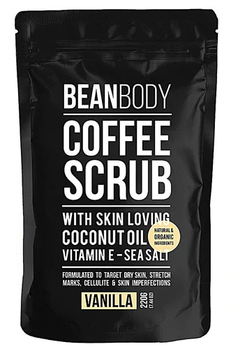 Bean Body Coffee Scrub Vanilla -- 7.44 oz