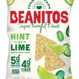 Beanitos White Bean Chips Hint of Lime -- 6 oz