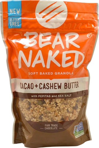 Bear Naked Soft Baked Granola Gluten Free Cacao plus Cashew Butter -- 11 oz