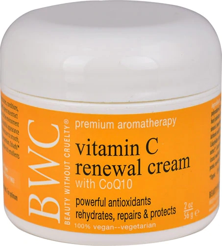 Beauty Without Cruelty Vitamin C Renewal Cream with CoQ10 -- 2 oz