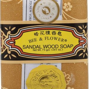 Bee & Flower Soap Sandalwood -- 2.65 oz