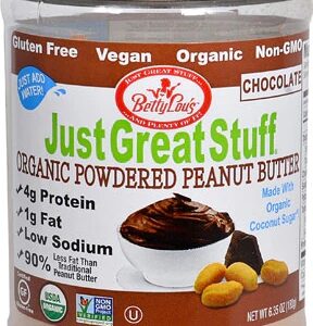 Betty Lou's Just Great Stuff® Organic Powdered Peanut Butter Chocolate -- 6.43 oz