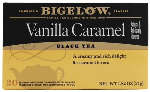 Comprar Bigelow Tea Black Tea Vanilla Caramel -- 20 Tea Bags