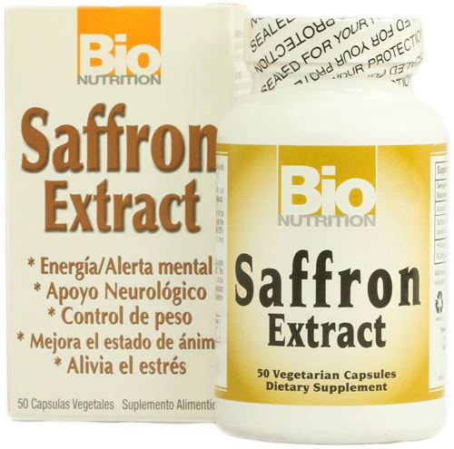 Comprar Bio Nutrition Saffron Extract -- 50 Vegetarian Capsules