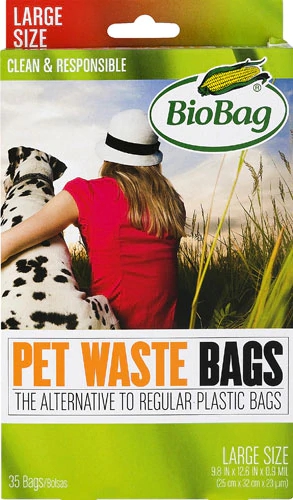 Biobag Pet Waste Bags Large -- 35 Bags