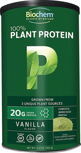 Comprar Biochem Sports 100% Plant Protein Supplement Vanilla -- 12.4