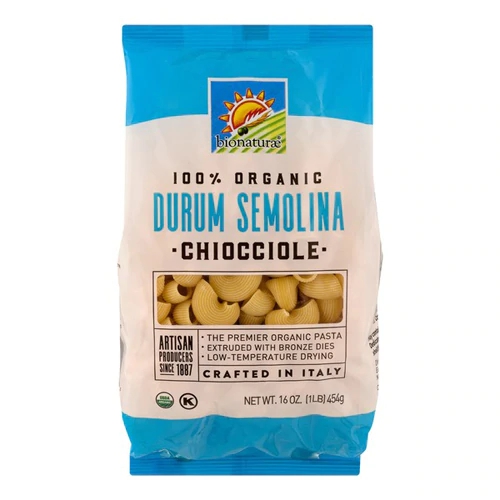 Comprar Bionaturae Organic 100% Durum Semolina Chiocciole Pasta -- 16 oz