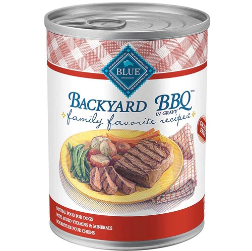 Comprar Blue Buffalo Family Favorite Recipes® Natural Food For Dogs Backyard BBQ In Gravy -- 12.5 oz Each / Pack of 12