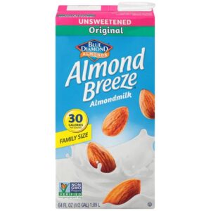 Blue Diamond Almond Breeze® Almondmilk Unsweetened Original -- 64 fl oz