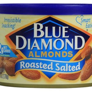 Blue Diamond Almonds Roasted Salted -- 6 oz