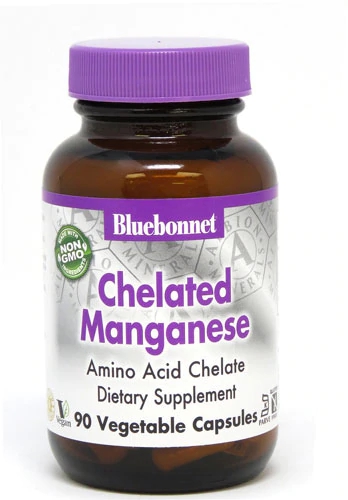 Comprar Bluebonnet Nutrition Albion® Chelated Manganese -- 90 Vegetable Capsules