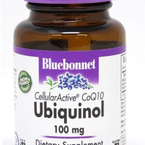 Bluebonnet Nutrition CellularActive® CoQ10 Ubiquinol -- 100 mg - 30 Vegetarian Softgels