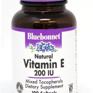 Comprar Bluebonnet Nutrition Natural Vitamin E -- 200 IU - 100 Softgels