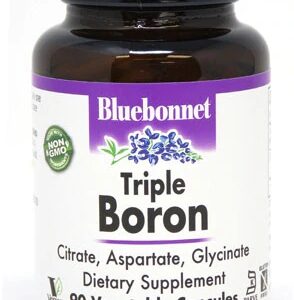 Bluebonnet Nutrition Ttriple Boron -- 90 Vegetable Capsules