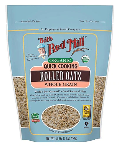 Comprar Bob's Red Mill Organic Rolled Oats - Quick Cooking -- 16 oz