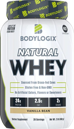 Comprar Bodylogix Natural Whey Vanilla Bean -- 2 lbs
