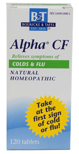 Boericke & Tafel Alpha® CF -- 120 Tablets