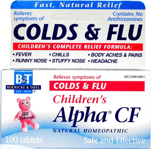 Comprar Boericke & Tafel Children's Alpha® CF -- 100 Tablets