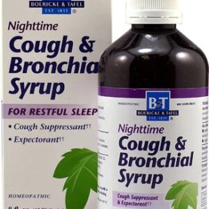 Boericke & Tafel Cough and Bronchial Syrup Nighttime -- 8 fl oz