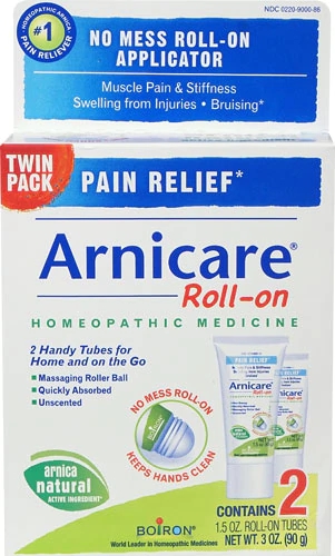 Boiron Arnicare® Pain Relief Cream Roll-OnTwin Pack -- 2 Tubes