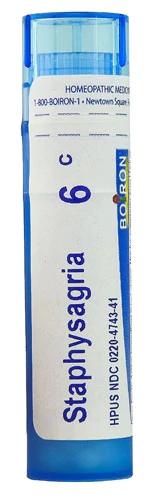 Boiron Staphysagria 6C -- 80 Pellets
