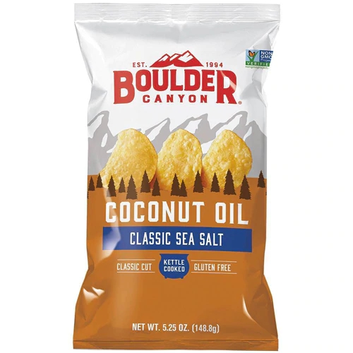 Comprar Boulder Canyon Coconut Oil Potato Chips Sea Salt -- 5.25 oz