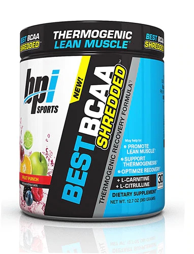 Comprar BPI Sports Best BCAA SHREDDED™ Fruit Punch -- 25 Servings