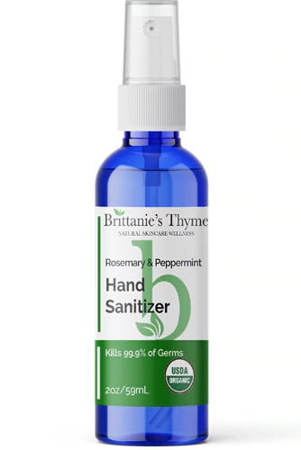 Comprar Brittanie's Thyme Organic Hand Sanitizer Rosemary Peppermint -- 2 oz