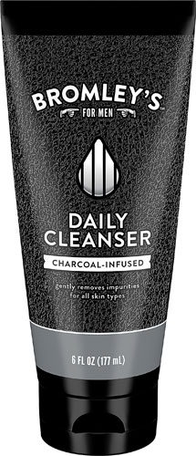 Bromley's For Men Charcoal Infused Daily Cleanser -- 6 fl oz