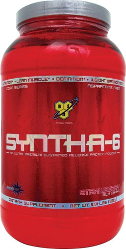 Comprar BSN Syntha-6™ Protein Powder Strawberry Milkshake -- 2.91 lbs