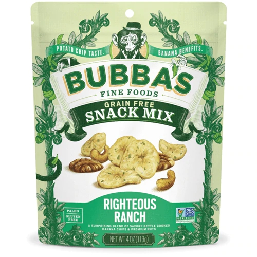 Comprar Bubba's Fine Foods Snack Mix Righteous Ranch -- 4 oz