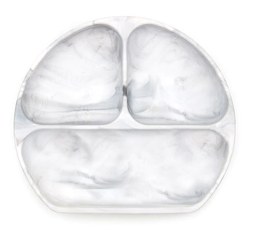 Comprar Bumkins Silicone Grip Dish Grey Marble -- 1 Dish