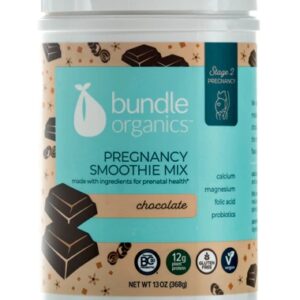 Bundle Organics Pregnancy Smoothie Mix Chocolate -- 13 oz