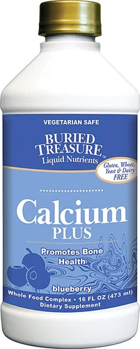 Buried Treasure Calcium Plus Blueberry -- 16 fl oz
