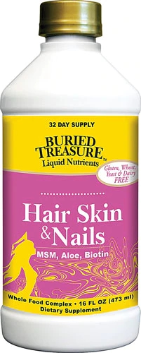 Comprar Buried Treasure Hair Skin and Nails Whole Food Complex -- 16 fl oz